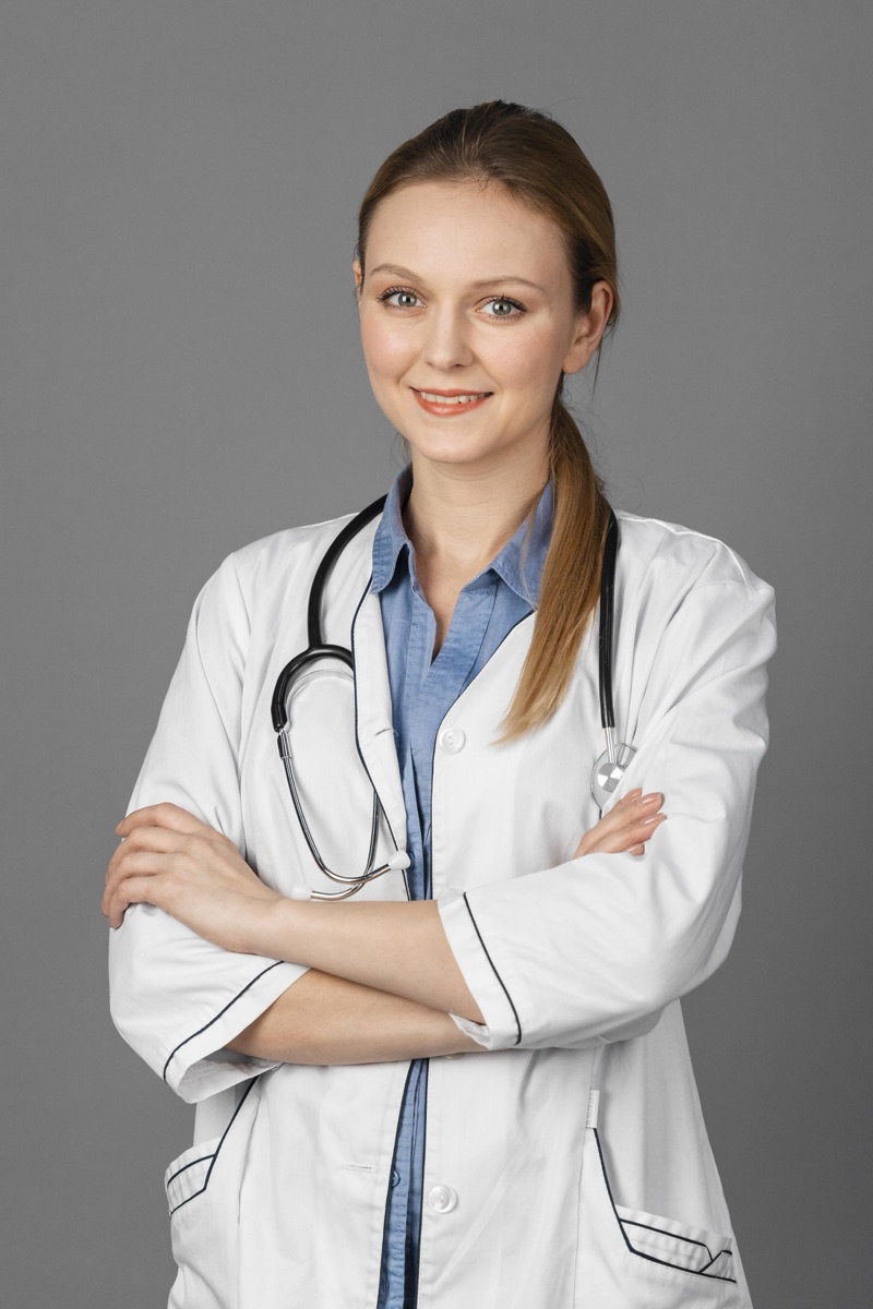 A pediatric nurse